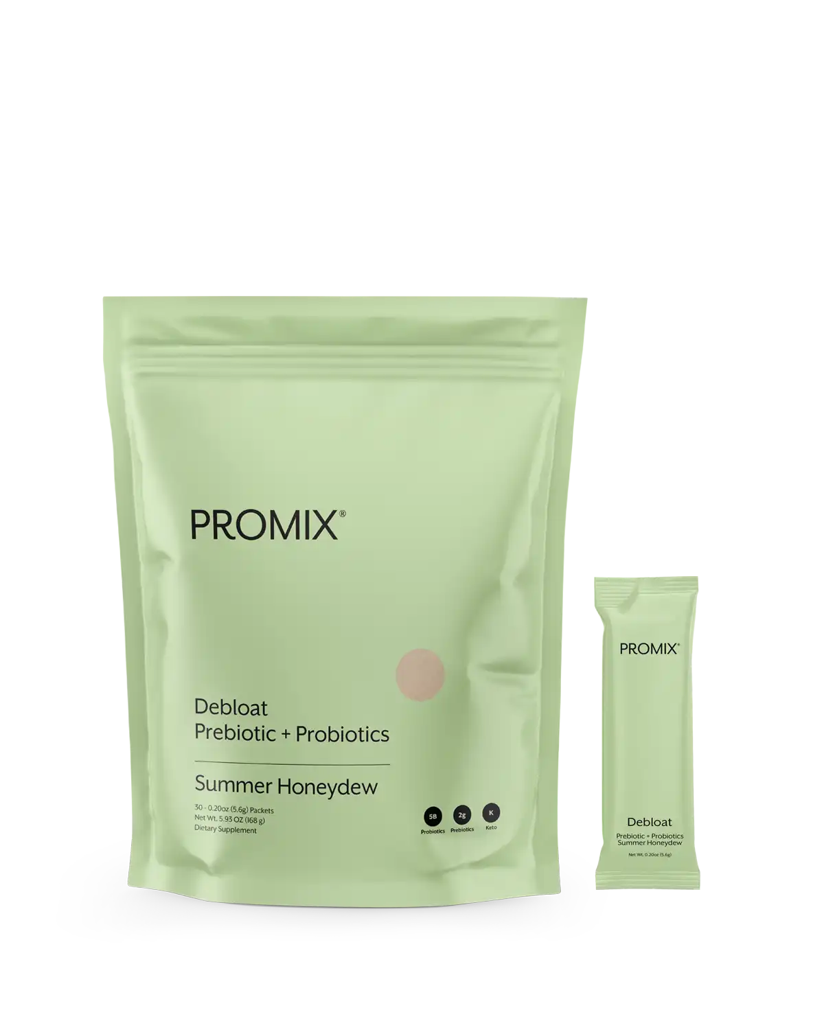 Summer Honeydew Debloat: Prebiotic + Probiotic