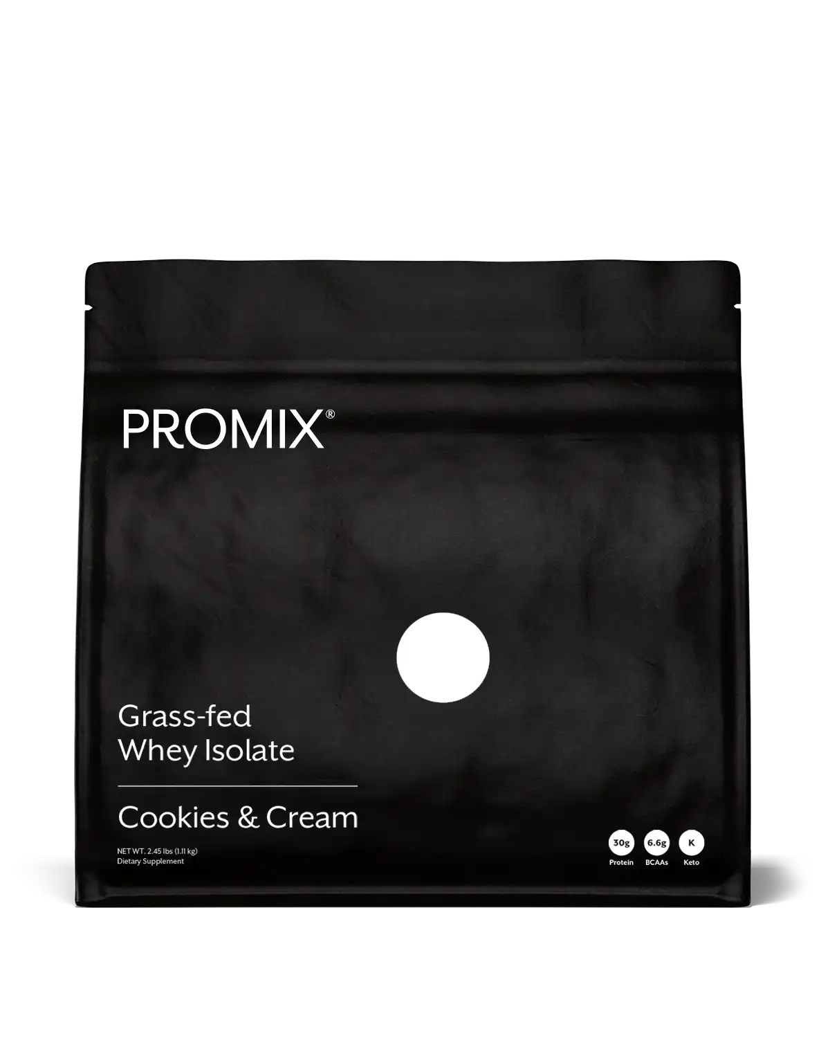 Cookies and Cream Whey Protein Isolate Powder